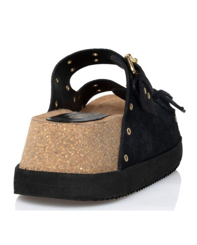 Sante D2D Leather Collection 25-142-01 μαύρο
