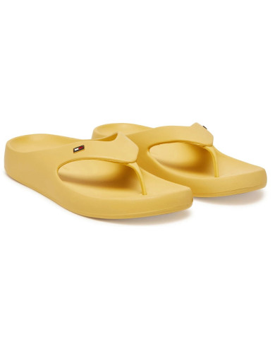 TOMMY HILFIGER COMFORT BEACH FLIP FLOPS FW0FW08522 ZQM ΚΙΤΡΙΝΟ