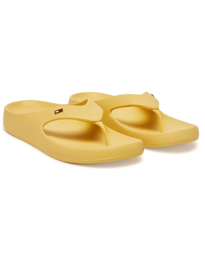 TOMMY HILFIGER COMFORT BEACH FLIP FLOPS FW0FW08522 ZQM ΚΙΤΡΙΝΟ