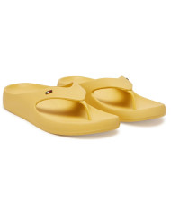 TOMMY HILFIGER COMFORT BEACH FLIP FLOPS FW0FW08522 ZQM ΚΙΤΡΙΝΟ