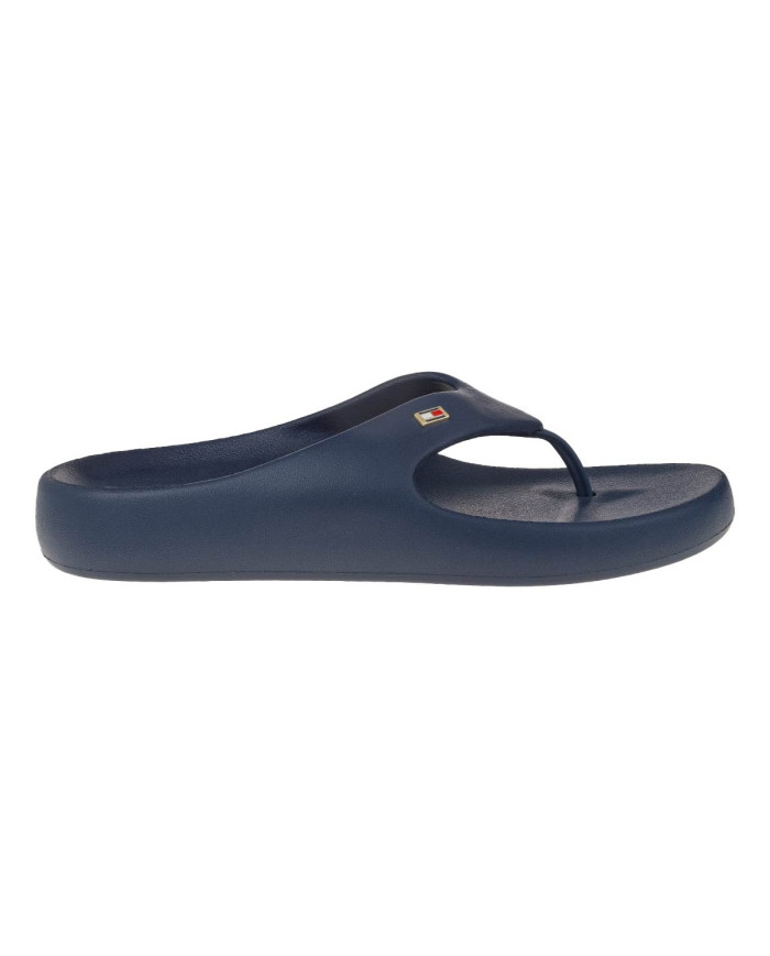 TOMMY HILFIGER COMFORT BEACH FLIP FLOPS FW0FW08522 DW6 ΜΠΛΕ