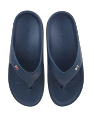 TOMMY HILFIGER COMFORT BEACH FLIP FLOPS FW0FW08522 DW6 ΜΠΛΕ