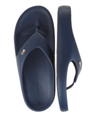 TOMMY HILFIGER COMFORT BEACH FLIP FLOPS FW0FW08522 DW6 ΜΠΛΕ