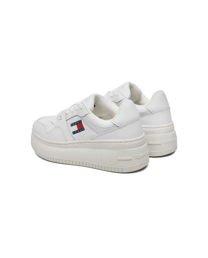 Tommy Hilfiger Tjw Retro Basket Flatform Ess EN0EN02506 YBS ΛΕΥΚΟ