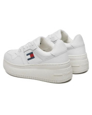 Tommy Hilfiger Tjw Retro Basket Flatform Ess EN0EN02506 YBS ΛΕΥΚΟ