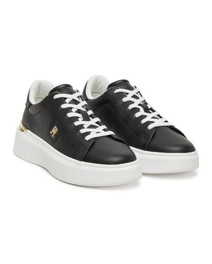 Tommy Hilfiger TH Fashion Court Sneaker FW0FW08631 BDS μαυρο