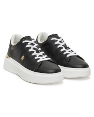 Tommy Hilfiger TH Fashion Court Sneaker FW0FW08631 BDS μαυρο