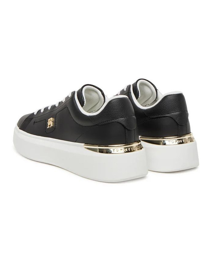 Tommy Hilfiger TH Fashion Court Sneaker FW0FW08631 BDS μαυρο
