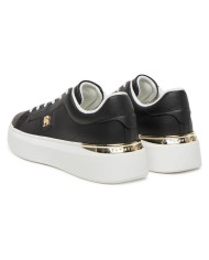 Tommy Hilfiger TH Fashion Court Sneaker FW0FW08631 BDS μαυρο