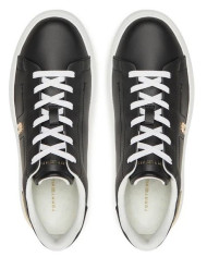 Tommy Hilfiger TH Fashion Court Sneaker FW0FW08631 BDS μαυρο