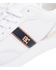 Tommy Hilfiger Webbing Runner FW0FW08904 YBS ΛΕΥΚΟ