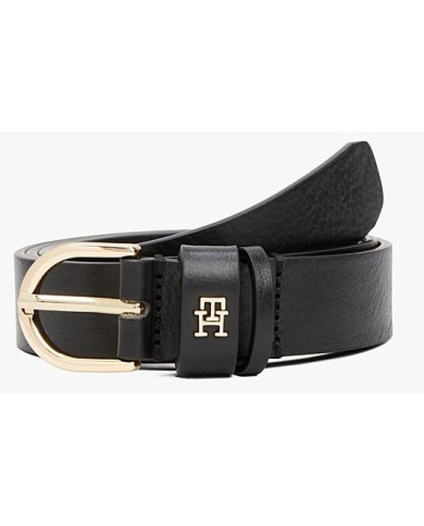 Tommy Hilfiger Essential TH Monogram AW0AW16836 BDS ΜΑΥΡΟ