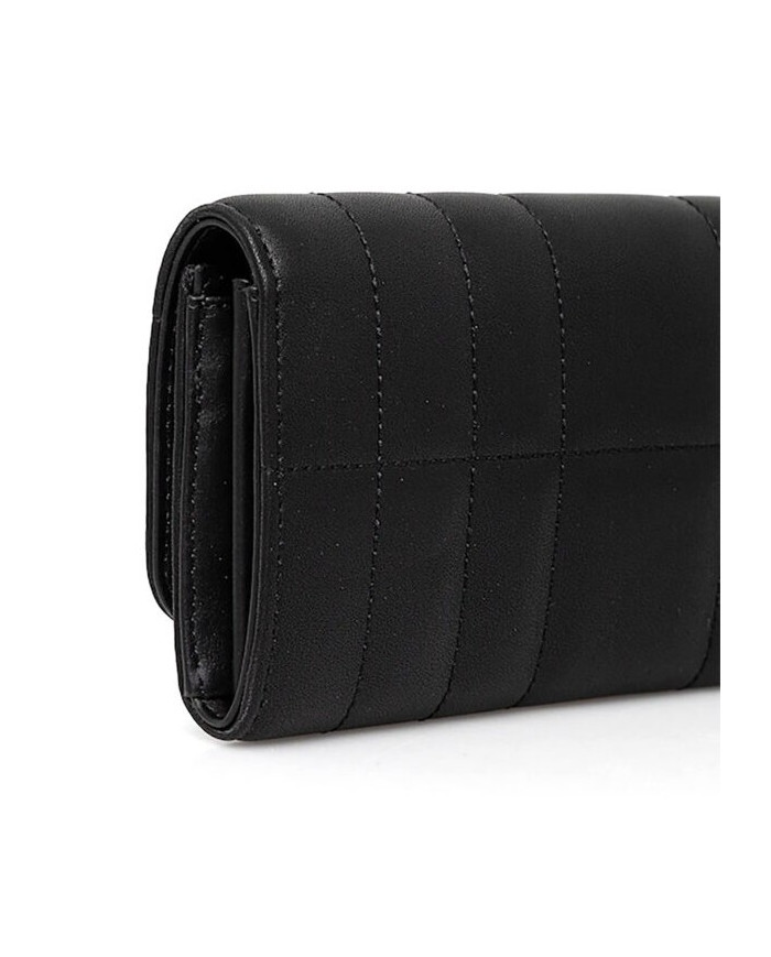 Tommy Hilfiger TH Feminine Lrg Flap AW0AW17475 BDS ΜΑΥΡΟ