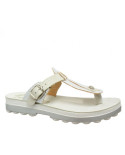 FANTASY SANDALS S 9004 MIRABELLA SILVER VOLCANO ΑΣΗΜΙ