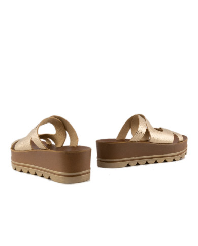 FANTASY SANDALS S 6001 VERA TOBACCO ROSE VOLKANO ΧΑΛΚΟΣ