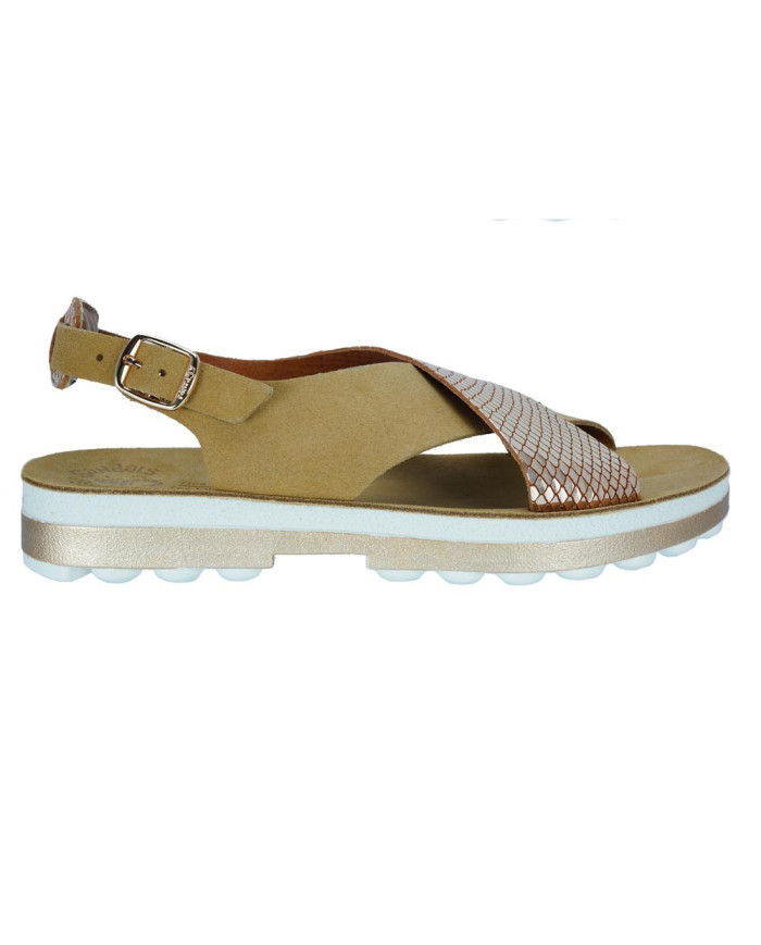 FANTASY SANDALS S 9002 IZABELLA CUOIO ΤΑΜΠΑ