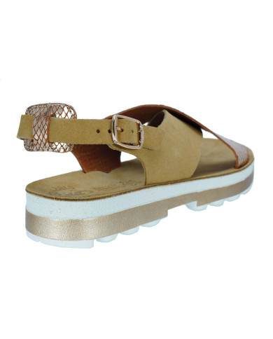 FANTASY SANDALS S 9002 IZABELLA CUOIO ΤΑΜΠΑ