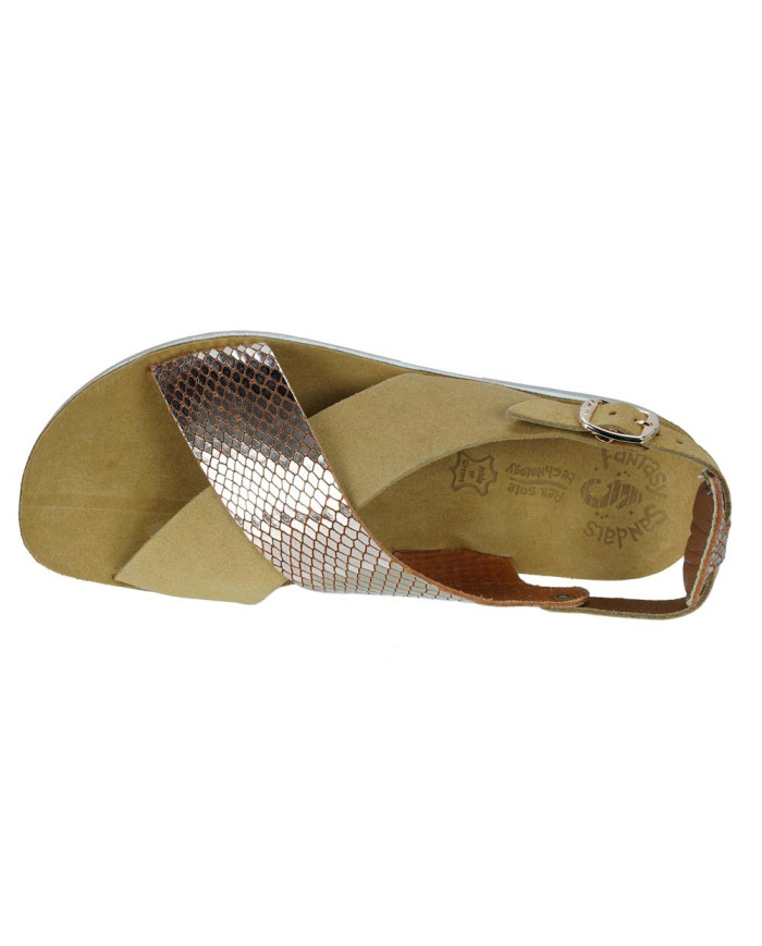 FANTASY SANDALS S 9002 IZABELLA CUOIO ΤΑΜΠΑ