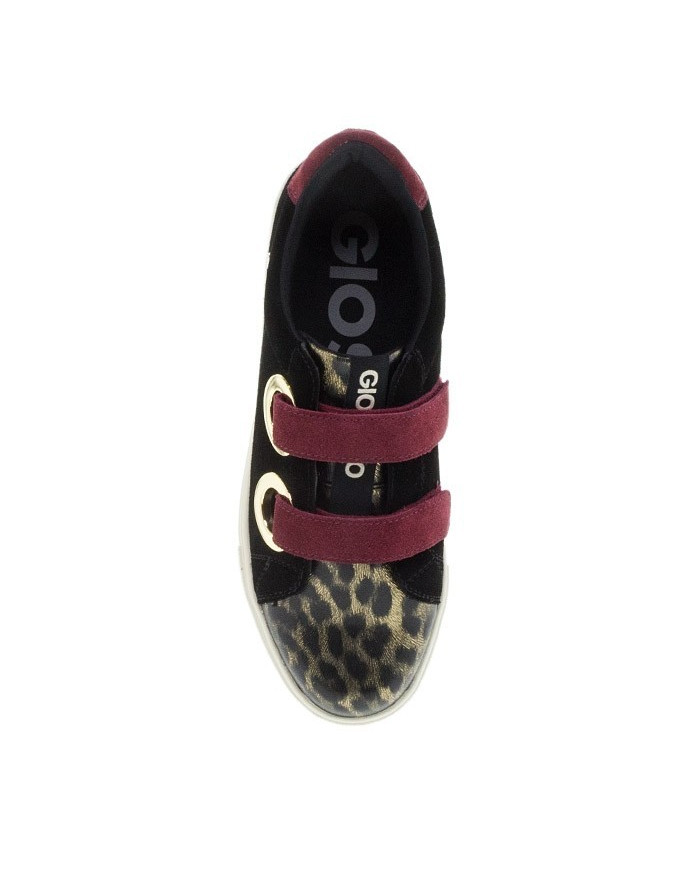 GIOSEPPO BIWER 56738 BLACK/LEOPARD