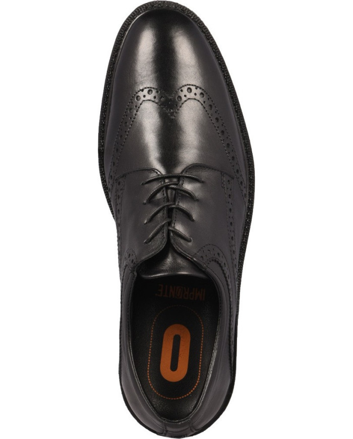 Impronte Σκαρπίνια Ανδρικά Varisco Brogue Black IM182050 1721253