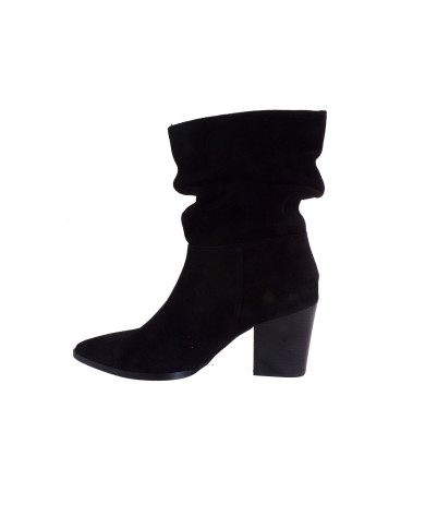 MOODS SHOES 7524 ΜΑΥΡΟ ΚΑΣΤΟΡΙ ΔΕΡΜΑ