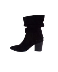 MOODS SHOES 7524 ΜΑΥΡΟ ΚΑΣΤΟΡΙ ΔΕΡΜΑ