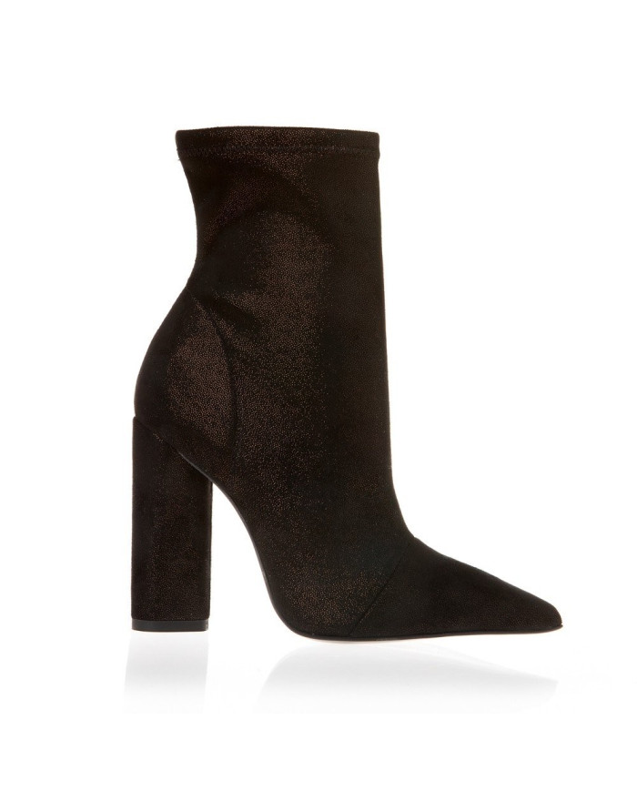 SANTE BOOTIES 19-612-01 ΜΑΥΡΟ-ΜΠΡΟΝΖΕ