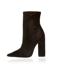 SANTE BOOTIES 19-612-01 ΜΑΥΡΟ-ΜΠΡΟΝΖΕ