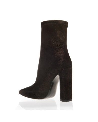 SANTE BOOTIES 19-612-01 ΜΑΥΡΟ-ΜΠΡΟΝΖΕ