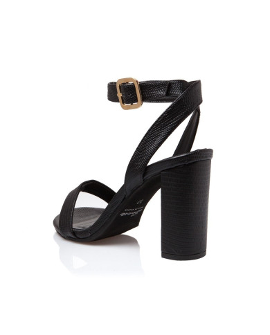 Sante Sandals 20-198-01 Μαύρο