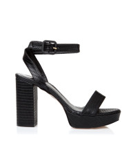 Sante Sandals 20-267-01 ΜΑΥΡΟ