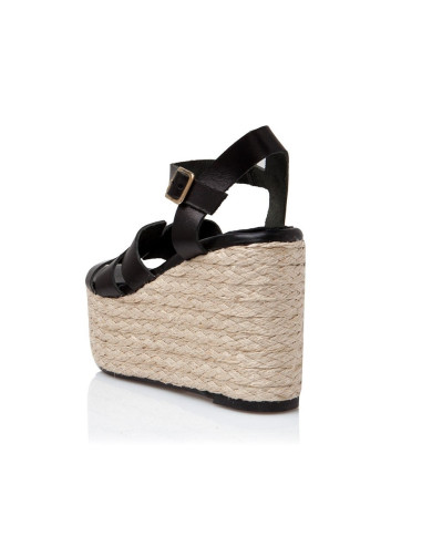 Sante Wedges 20-158-01 ΜΑΥΡΟ