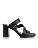 Sante Sandals 20-205-01 ΜΑΥΡΟ