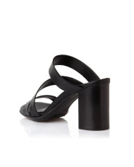 Sante Sandals 20-205-01 ΜΑΥΡΟ