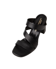 Sante Sandals 20-205-01 ΜΑΥΡΟ