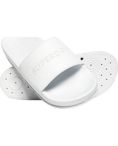 Superdry Slides Arizona High Build Flatform WF310018A-01C White