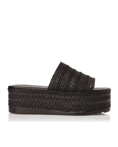 Sante Wedges 20-298-01 ΜΑΥΡΟ