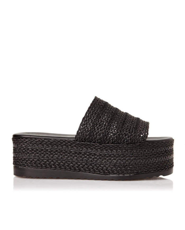 Sante Wedges 20-298-01 ΜΑΥΡΟ