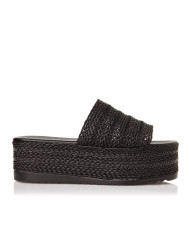 Sante Wedges 20-298-01 ΜΑΥΡΟ