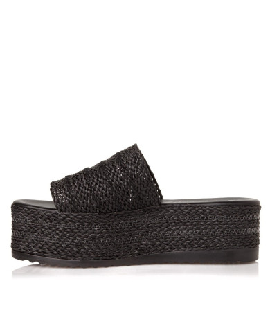 Sante Wedges 20-298-01 ΜΑΥΡΟ