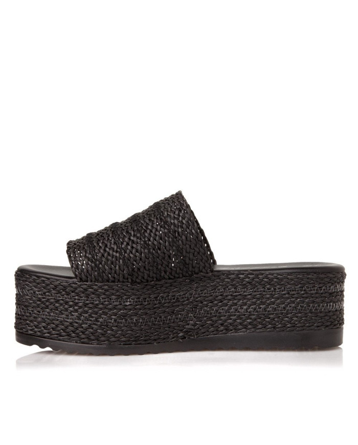 Sante Wedges 20-298-01 ΜΑΥΡΟ
