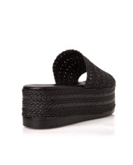 Sante Wedges 20-298-01 ΜΑΥΡΟ