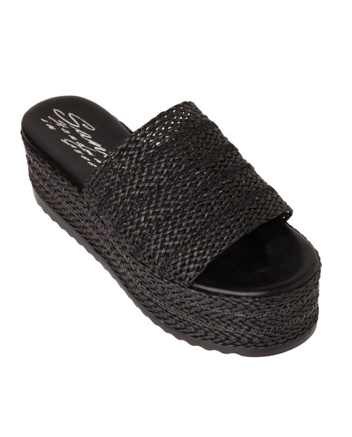 Sante Wedges 20-298-01 ΜΑΥΡΟ