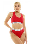 BUBBLEGUN SIGNATURE BUBBLEGUN UNDERWEAR IN RED