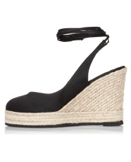 Sante Day2Day Espadrilles 21-131-01 ΜΑΥΡΟ