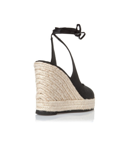 Sante Day2Day Espadrilles 21-131-01 ΜΑΥΡΟ