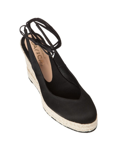 Sante Day2Day Espadrilles 21-131-01 ΜΑΥΡΟ