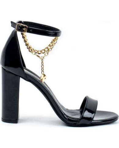 Sante Sandals 21-219-01 Μαύρο