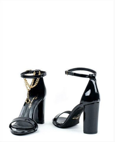 Sante Sandals 21-219-01 Μαύρο