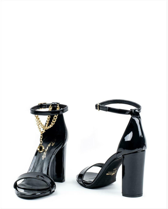 Sante Sandals 21-219-01 Μαύρο